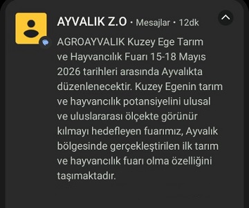 Ayvalık Fuar